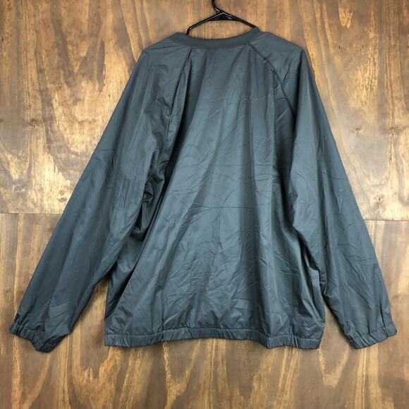 Greg Norman Mens Jacket Forest Green Golf Warm-up Pullover Windbreaker XXL - Picture 10 of 13